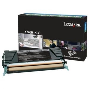 LEXMARK Tonerkassett svart  12.000 sidor X746H1KG
