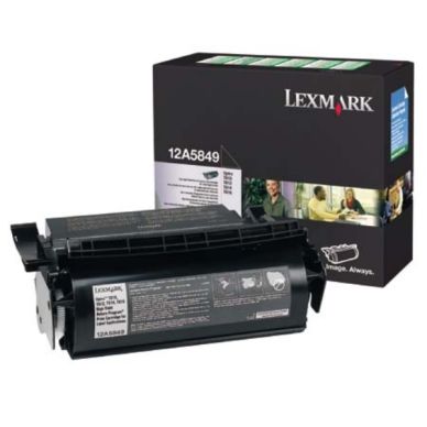 LEXMARK Tonerkassett 25.000 sidor för etikettutskrift 12A5849