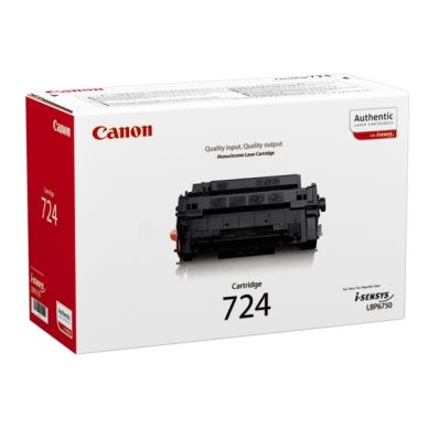 CANON Tonerkassett svart 6.000 sidor (CRG 724) 3481B002