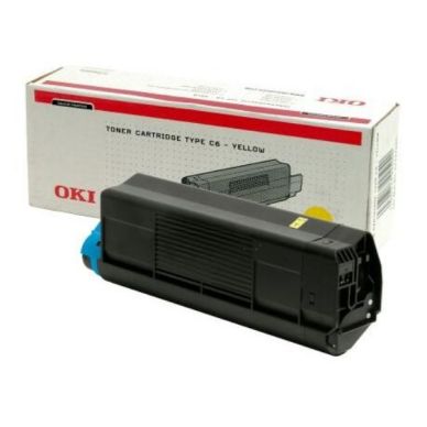 OKI Tonerkassett gul 5000 sidor 42127405