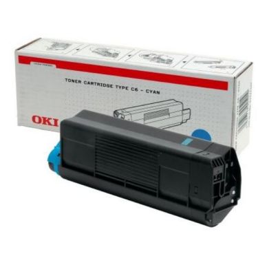 OKI Tonerkassett cyan 5000 sidor 42127407