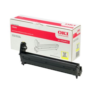OKI Trumma för överföring av toner gul 20.000 sidor 43449013
