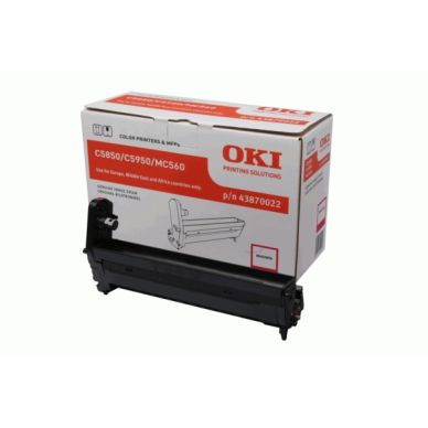 OKI Trumma för överföring av toner magenta 20.000 sidor 43870022