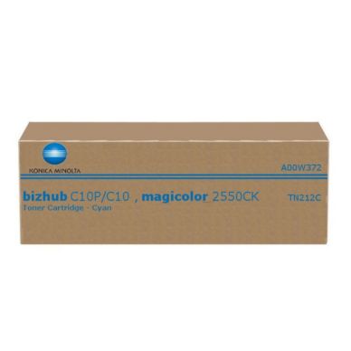 KONICA MINOLTA Tonerkassett cyan 4.500 sidor A00W372