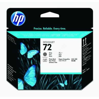 HP Skrivhuvud grå och svart för fotoutskrift nr 72 C9380A