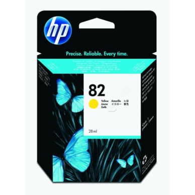 HP Bläckpatron gul No. 82 28ml CH568A