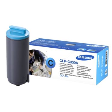 SAMSUNG Tonerkassett cyan CLP-C350A