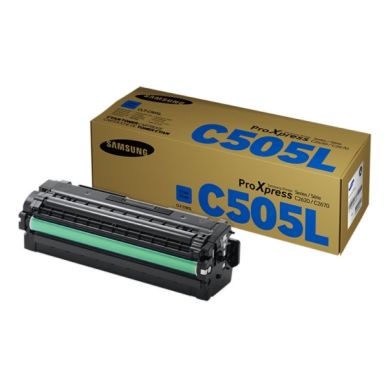 SAMSUNG Tonerkassett cyan 3.500 sidor CLT-C505L