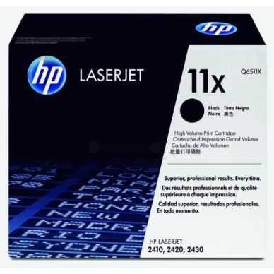 HP Tonerkassett svart 12.000 sidor Q6511X