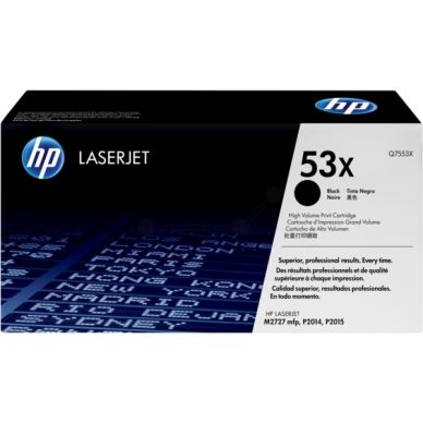 HP Tonerkassett svart 7.000 sidor Q7553X