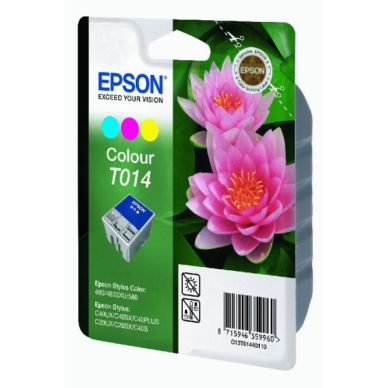 EPSON Bläckpatron 3-färg 25ml T014