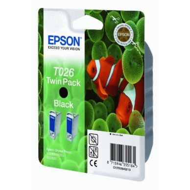 EPSON Bläckpatron svart 17ml T026