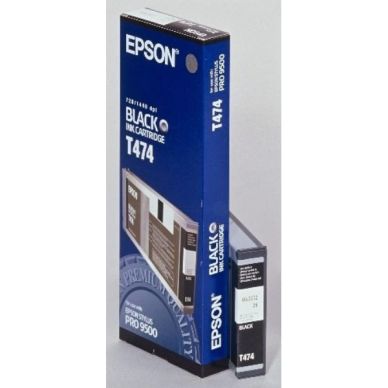 EPSON Bläckpatron svart 220ml T474