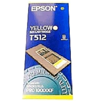 EPSON Bläckpatron gul pigment 500ml T512