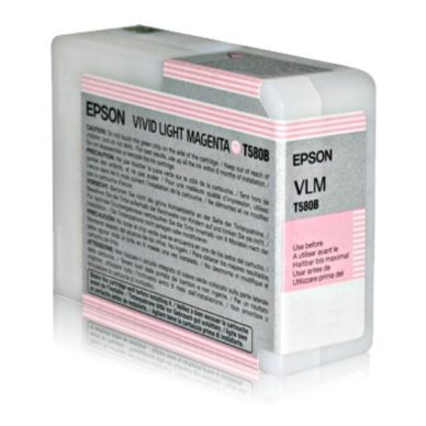 EPSON Bläckpatron vivid ljus magenta 80ml T580B