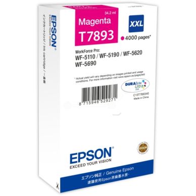 EPSON Bläckpatron magenta 4.000 sidor T7893