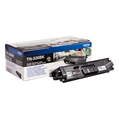 BROTHER Tonerkassett svart 4.000 sidor TN-326BK
