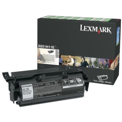 LEXMARK Tonerkassett svart 25.000 sidor