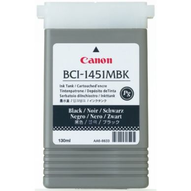 CANON Bläckpatron Mattsvart 130ml BCI-1451MBK Replace: N/A