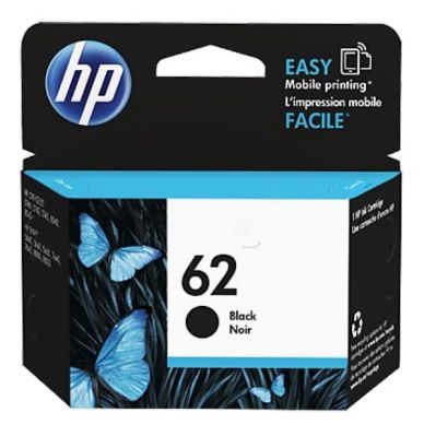 HP Bläckpatron svart HP 62