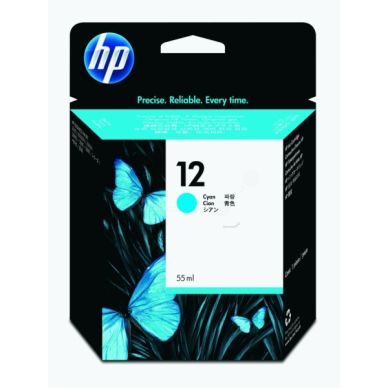 HP Bläckpatron cyan Nr 12 55 ml C4804A
