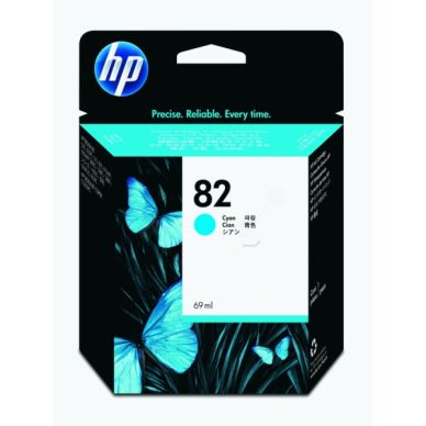 HP Bläckpatron cyan Nr 82 69ml C4911A