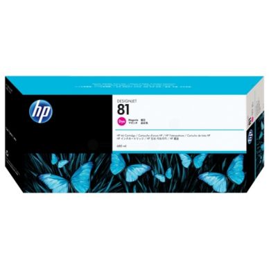 HP Bläckpatron Magenta Nr 81 680ml  Dye C4932A