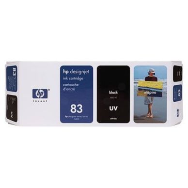 HP Bläckpatron svart Nr 83 680ml UV C4940A