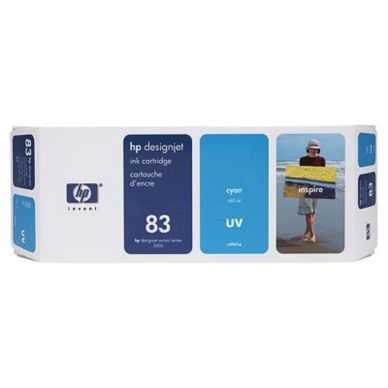 HP Bläckpatron cyan Nr 83 680ml UV C4941A