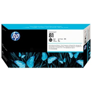 HP Skrivhuvud svart C4950A