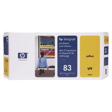 HP Skrivhuvud gul C4963A