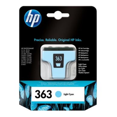 HP HP 363 ljus cyan bläckpatron