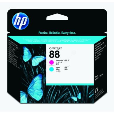 HP Skrivhuvud magenta och cyan #88 C9382A
