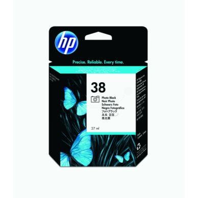 HP HP 38 fotosvart med pigmentbaserat bläck original 1340 sidor C9413A