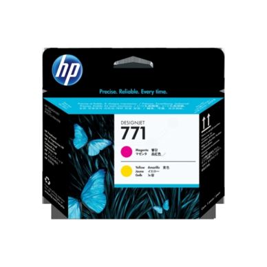 HP Skrivhuvud gul CE018A