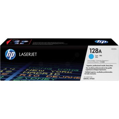 HP Tonerkassett cyan 1.300 sidor CE321A