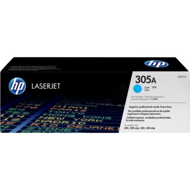 HP Tonerkassett cyan 2.600 sidor CE411A