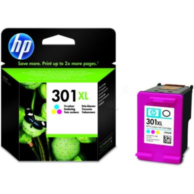 HP HP 301XL trefärgspatron med hög kapacitet original 330 sidor CH564EE