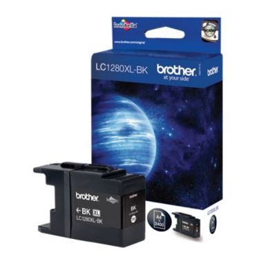 BROTHER Bläckpatron svart 2400sidor LC1280XLBK