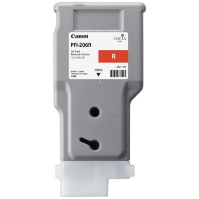 CANON Bläckpatron Röd PFI-206R