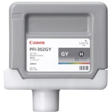 CANON Bläckpatron Grå 330ml PFI-302GY