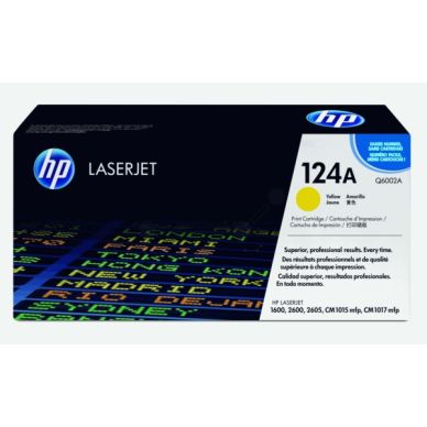 HP Tonerkassett gul 2.000 sidor Q6002A