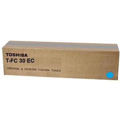 TOSHIBA Tonerkassett cyan 33.600 sidor T-FC30EC