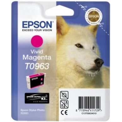 EPSON Bläckpatron Vivid magenta T0963