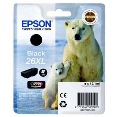 EPSON Bläckpatron svart