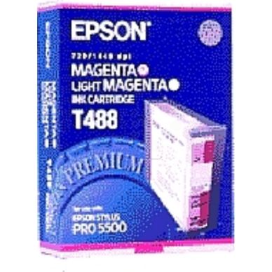 EPSON Bläckpatron magenta / ljus magenta 125ml T488