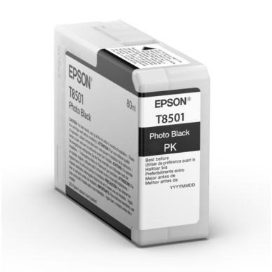 EPSON Bläckpatron svart foto 80 ml T8501