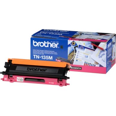 BROTHER Tonerkassett magenta 4.000 sidor hög kapacitet TN-135M