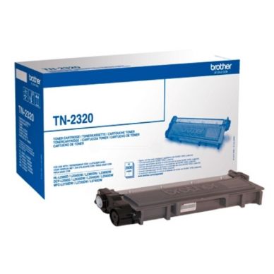 BROTHER Svart toner för ca 2 600 sidor TN2320