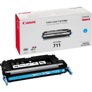 CANON Tonerkassett cyan 6.000 sidor (711C) 1659B002